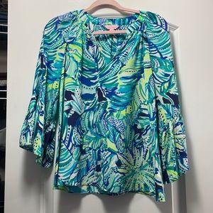 Lilly Pulitzer Matilda Silk Top